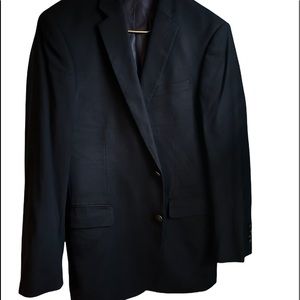 Mens Jean-Paul Germain Dark Blue Sport Coat 42R